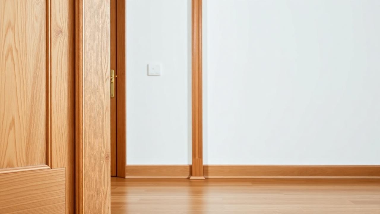 Holzoberfläche mit leichten Gebrauchsspuren