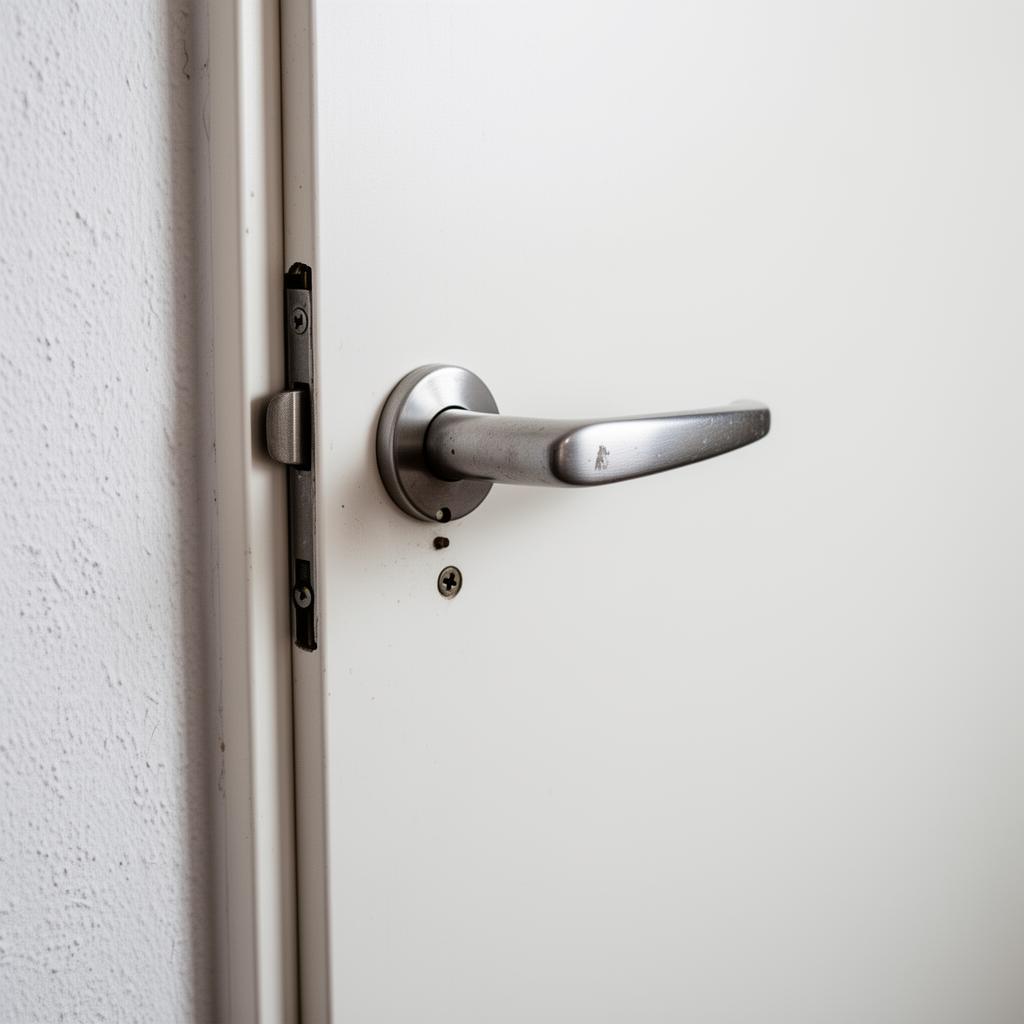 Lockerer Türgriff als typische Kleinreparatur
